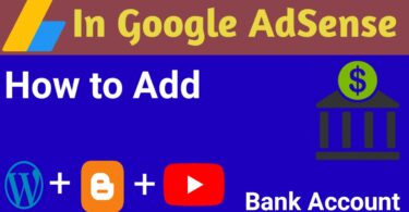 How to Add Bank Account in Google Adsense
