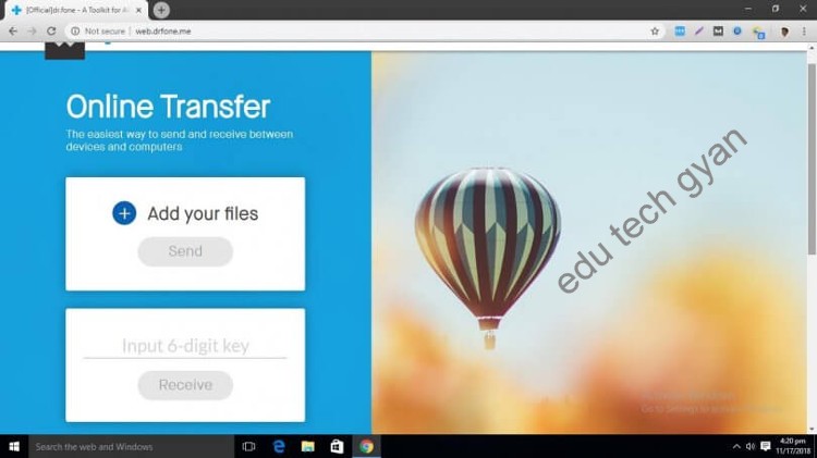 Transfer Files Between Two Computer