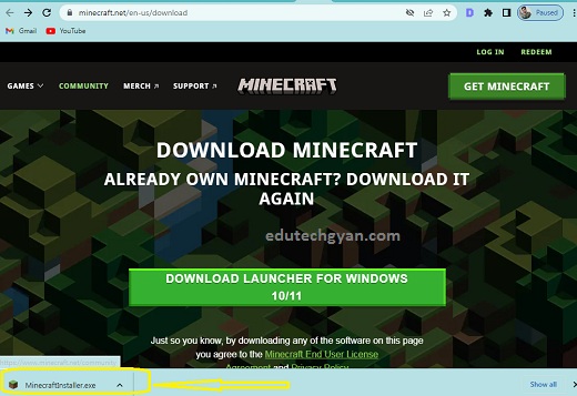 download minecraft 1.18